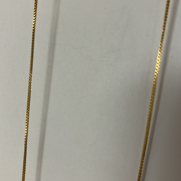 NWT Madewell Arrowstack Necklace, Gold/Gunmetal - Picture 8 of 8